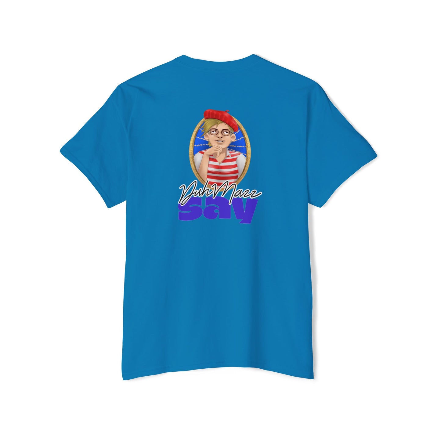 Designs by DuhMazz presents DuhMazz Say - Unisex Heavy Cotton Pocket Tee